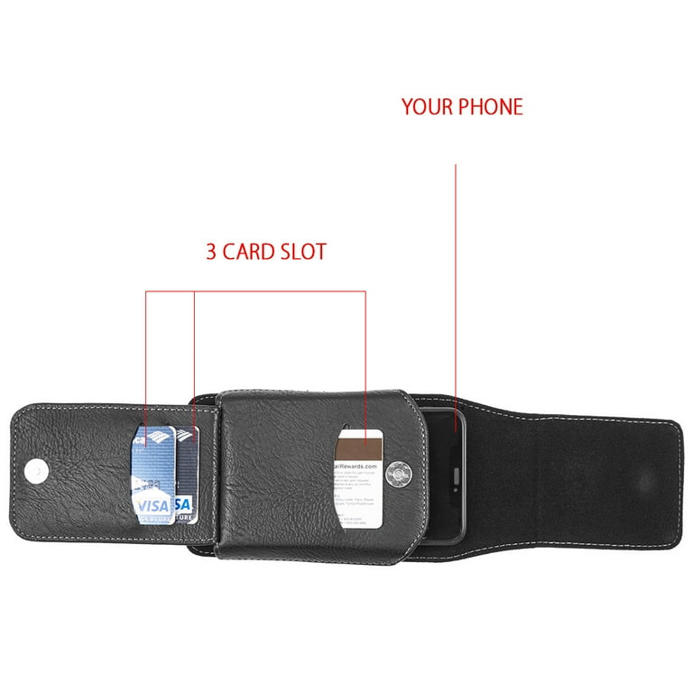 Wallet top belt clip