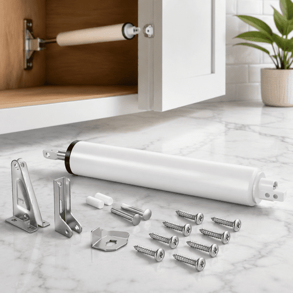Storm Door Closer, Pneumatic Screen Door Closer with Hold Open