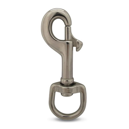 Round Bolt Snap - Five Oceans Round Swivel Bolt Snap Hook 2-1/8