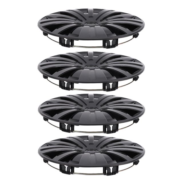 Hubcaps, 16 Inch Wheel Hub Cap, Set of 4, Snap On, ABS Material, Compatible with R16 Tires, Easy Installation, Wheel Rim Cover Hub Caps Kit Universal for Cars Truck SUV