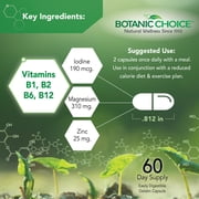 Botanic Choice Thyroid Support Complex Herbal Dietary Supplement, 120 Capsules