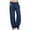 Navy3, variant on Lmnyox Summer Wide Leg Trousers for Women Flowy High Waist Lounge Pants Casual Palazzo Pants with Pocket
