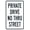Warning Sign 4, variant on Private Drive Please Turn Here Sign 8"x12" - Driveway Security Metal for Business Home Outdoor Indoor Road Yard Garage
