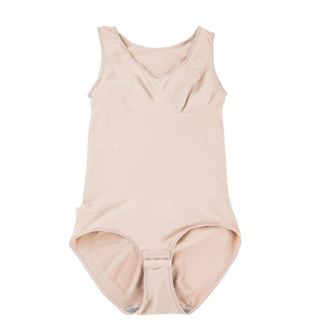 Body moldeador para mujer, color liso, con tirantes, corsé ajustado y espalda descubierta. Moldeador de poliéster para mujer.