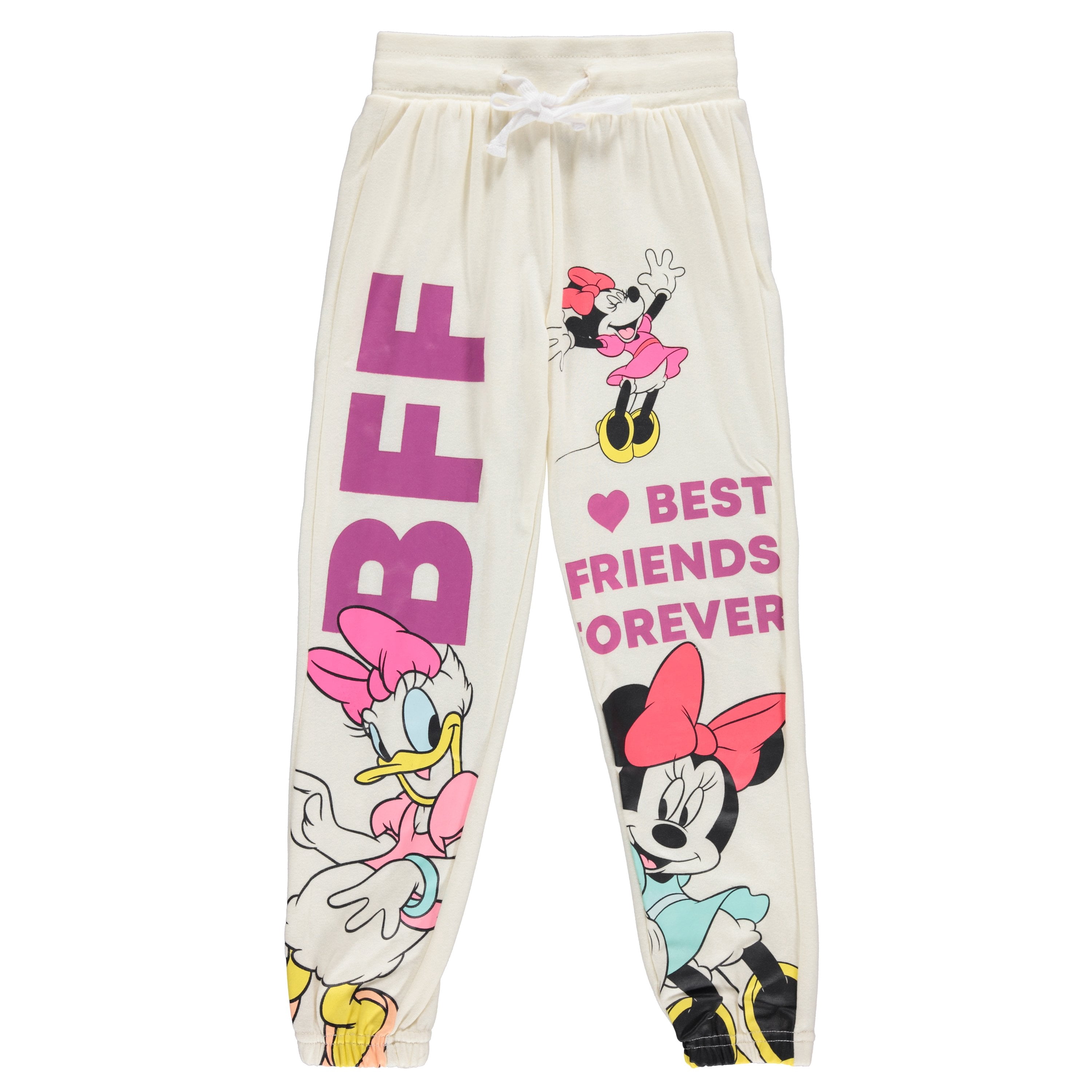 Disney Girls Minnie Mouse Hoodie and Jogger Clothing Set - Sizes 4-16
