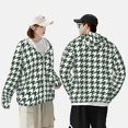thumbnail image 4 of Gaeub Scottish Checkered Men's and Women's UPF 50+ Long-Sleeved Sun Protection Clothing, Fishing Shirt Long Sleeve Zip-Large, 4 of 7