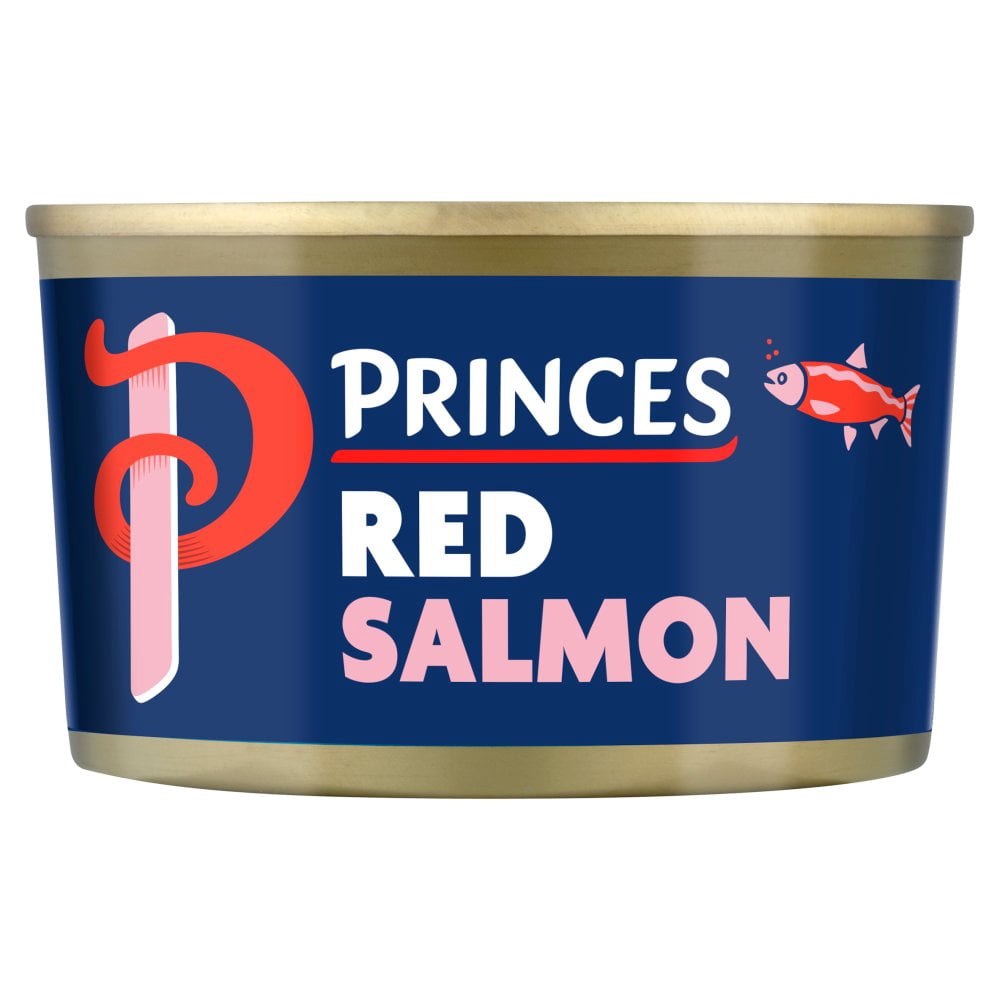 Princes Red Wild Pacific Salmon 213g (Pack of 6)