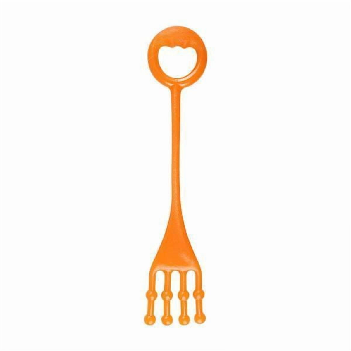 Dickly 4xToe Training Band Resistance Foot Leg Stretcher Stretching Strap with Loop Orange 4 Pcs