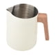 thumbnail image 4 of Jarra para espumar leche, jarra para vaporizar leche, piezas para máquina de espresso con marca de 600 ml Blanco, 4 of 9