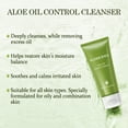thumbnail image 2 of Aloderma Oil Controlling Facial Cleanser Made within 12 Hours of Harvest with Organic Aloe Vera - Clear Breakouts - Wintergreen to Help Purify & Deeply Cleanse Pores - Calming Aloe Facial Wash, 3.5oz, 2 of 10