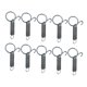 thumbnail image 5 of 10 piezas de ganchos de resorte para puerta de jaula, accesorios de fijación, suministros para mascotas, jaula de resorte elástico 2 cm x 75 cm, 5 of 9
