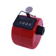 thumbnail image 1 of 4-Digit Handheld Tally Counter Manual Mechanical for Palm Clicker Counter Tracker Assorted Colors Counter Range 0-9999, 1 of 4