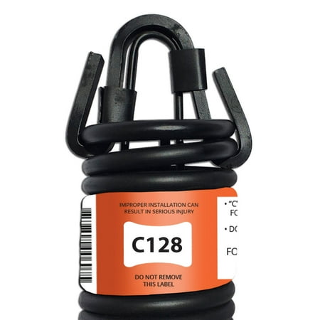E900 HARDWARE C128 28-Inch Clip-End Garage Door Spring (.283" #1 Wire)
