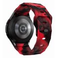 thumbnail image 2 of Correa de Silicona con Diseño Diamante para Galaxy Watch 7/6/5/4 Fe, Unisex, Resistente al Agua, Estilo Deportivo, 2 of 5