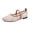 Yellow, variant on Women's Floral Lace Ballet Flats Mesh Sheer Square Toe Elegant Flat Shoes Black Size 43
