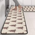 thumbnail image 2 of Kitchen Rugs Sets Of 2,Brown Christmas Tree Pattern Anti Fatigue Kitchen Mat Rugs Non Slip Washable,Decorative Kitchen Floor Mats for Kitchen,Sink,Laundry,17"x47"+17"x47", 2 of 5