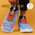 thumbnail image 6 of Men's Wide Toe Running Sneakers Breathable Lightweight Athletic Shoes with Cushioned Non-Slip Sole for Walking Jogging Gym Travel and Daily Comfort, 6 of 10
