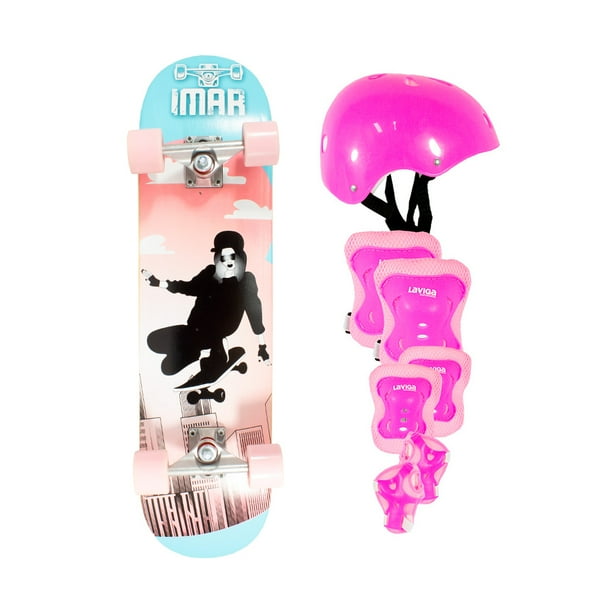 Patineta Juvenil Para Niña Clásica Rascacielos LAVIGA Con