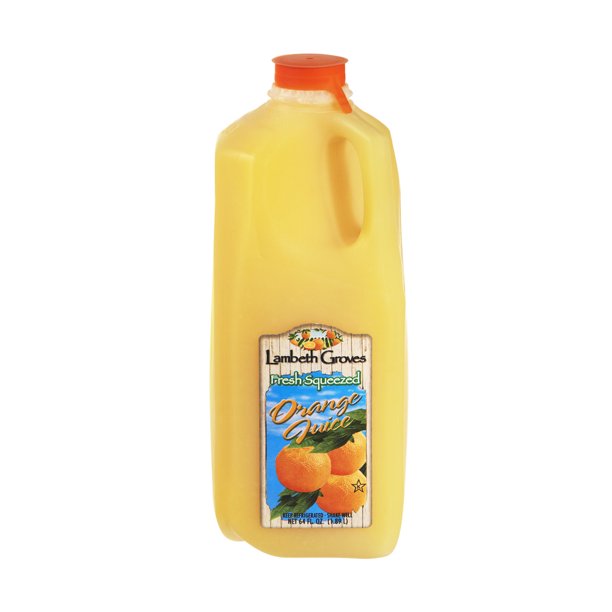 Lambeth Groves Fresh Squeezed Orange Juice, Half Gallon