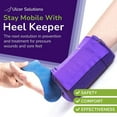 thumbnail image 4 of Ulcer Solutions Heel Keeper – Physician-Designed Heel Protectors for Pressure Sores, Breathable Cushion for Relief & Mobility, Easy-Clean, Size 7–10.5 in., 4 of 9
