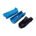 thumbnail image 1 of Patines de hielo para niños pequeños Patines de hielo ajustables para niños, con cierre de correa, soporte para aprender a patinar para niños, niñas, azul, 1 of 8