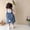 Y03-Blue, variant on Boys Girls Denim Overalls Size 4-16, Kids' Blue Jean Bib Overall with Adjustable Straps, Youth Classic Washed Overalls,Sky Blue,12-13 Years
