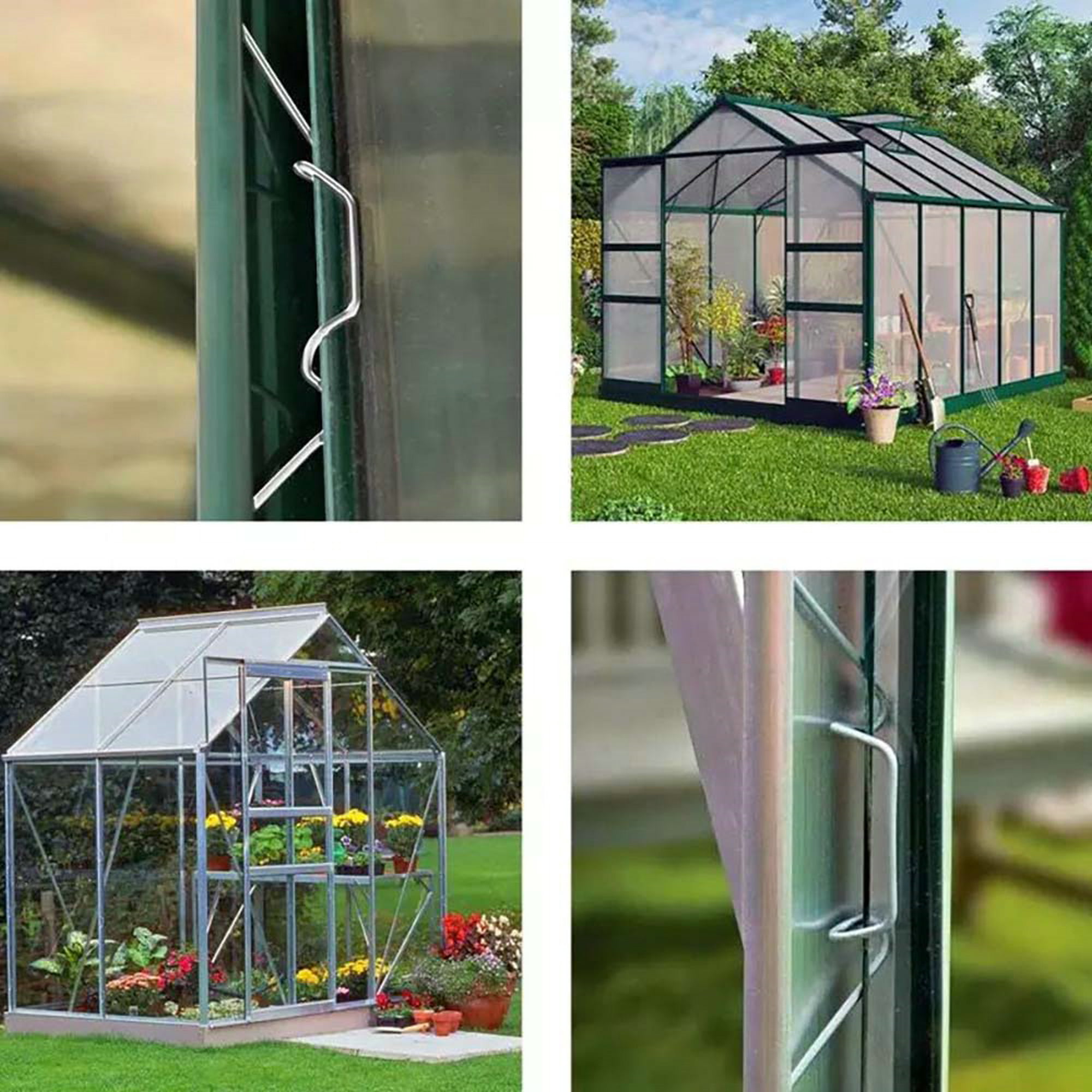 MIXED PACKS OF W and Z GLAZING GREENHOUSE CLIPS YOU CHOOSE FROM 20 TO 500 