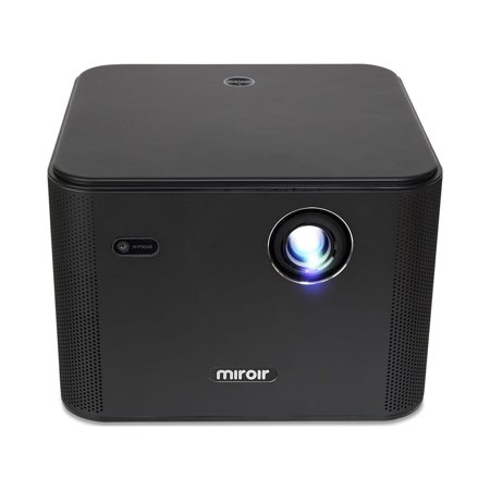 UPC: 0850016770073 | Miroir M1200S Smart Home Theater  1080p Projector 4K Input  800 ANSI Lumens  Wireless & Bluetooth  41 ms. response time  Integrated 20-watt speakers  Dolby  and DTS Audio Condition: New