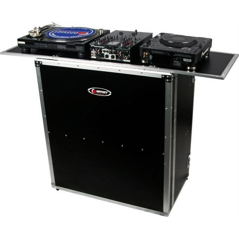 DJテーブル　折り畳み ODYSSEY 【FZF5437T】 ポータブル　ブース Odyssey FZF5437T Flight Zone 54x37Collapsible Combo Pro DJ Table