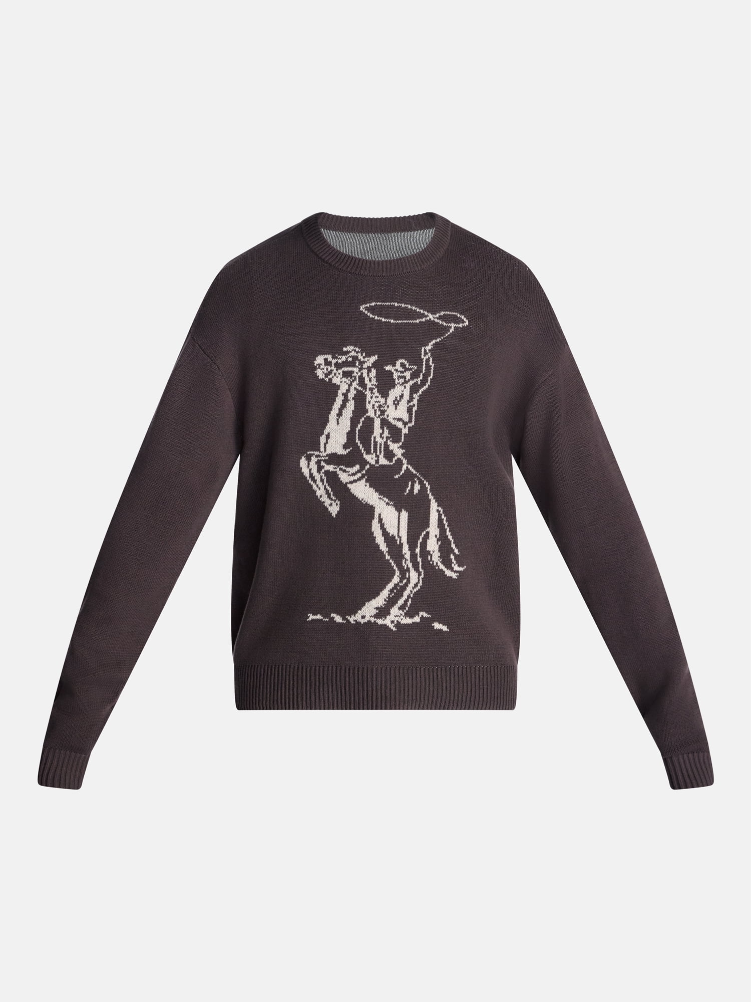 No Boundaries Western Graphic Oversized Fit Sweater, Men's Sizes XS-5XB