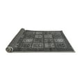 thumbnail image 2 of Ahgly Company Indoor Square Abstract Gray Modern Area Rugs, 7' Square, 2 of 4