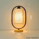 thumbnail image 1 of Lámpara De Escritorio Estilo Nórdico, Base De Madera Maciza Y Pantalla De Tela, Control Táctil Con Puerto USB, 3 Modos De Luz Para Dormitorio Y Oficina, 1 of 17