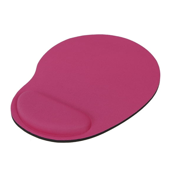 Mouse Pad Comfortable Mouse Mat with Wrist Rest Support for PC Laptop(Pink)