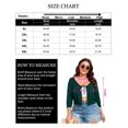 thumbnail image 7 of Yesfashion Women's Plus Size Short Sleeve Knit Cardigan Lightweight Lace-Up Front Open Sweater Cardigans, 7 of 7