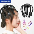 thumbnail image 1 of Electric Head Massager Octopus Scalp Massage Instrument With Bluetooth Music Vibration For Relax & Stress Relief Improve Sleep(Figure 2 unproducts, 1 of 2