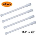 thumbnail image 2 of Barres de Tension 4 Pack Réglables Barres d'Armoire en Acier à Ressort, 2 of 3
