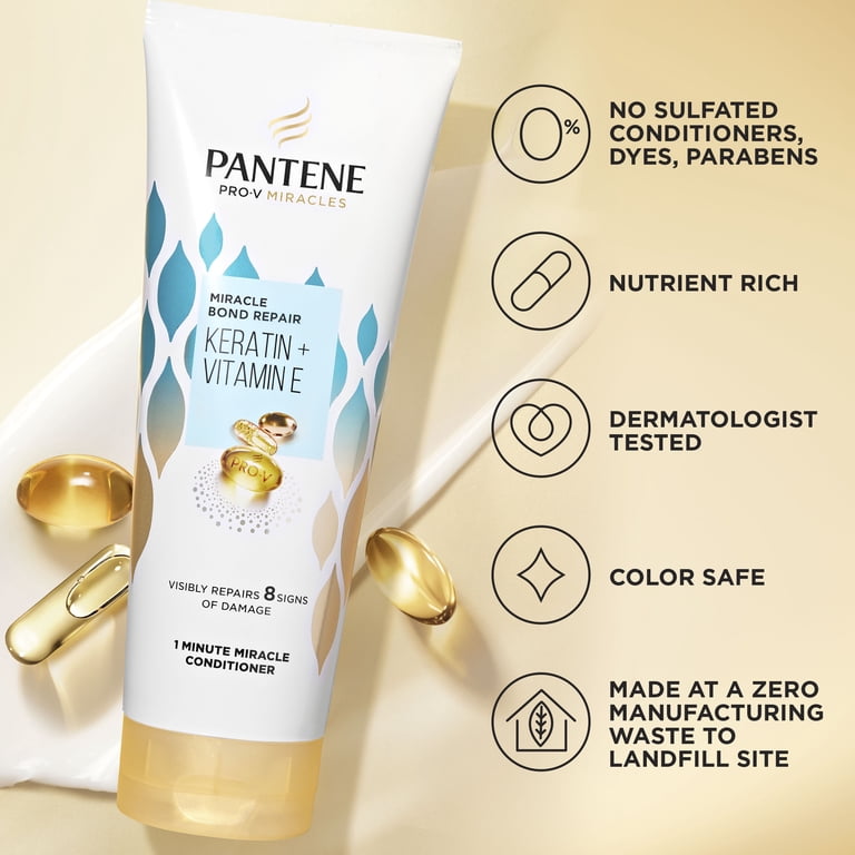 Pantene Bond Repair Keratin Vitamin E 1 Minute Miracle Conditioner