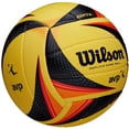 thumbnail image 2 of Réplica de voleibol Wilson AVP OPTX, tamaño oficial, amarillo/negro/rojo, 2 of 3