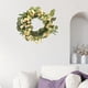 thumbnail image 3 of Decoración de de verde de para boda / cumpleaños / fiesta / decoración de Navidad Ventana de pared de champán Baoblaze Corona de eucalipto, 3 of 7