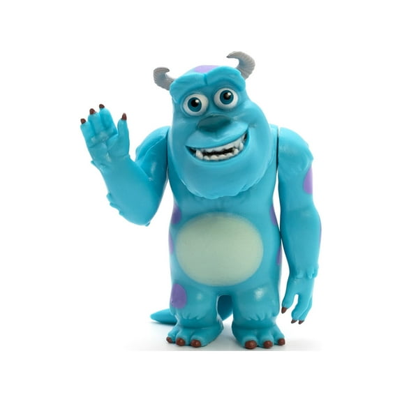 Disney Pixar Sulley Mini Action Figure, with Articulated Arms & Poseable for Play