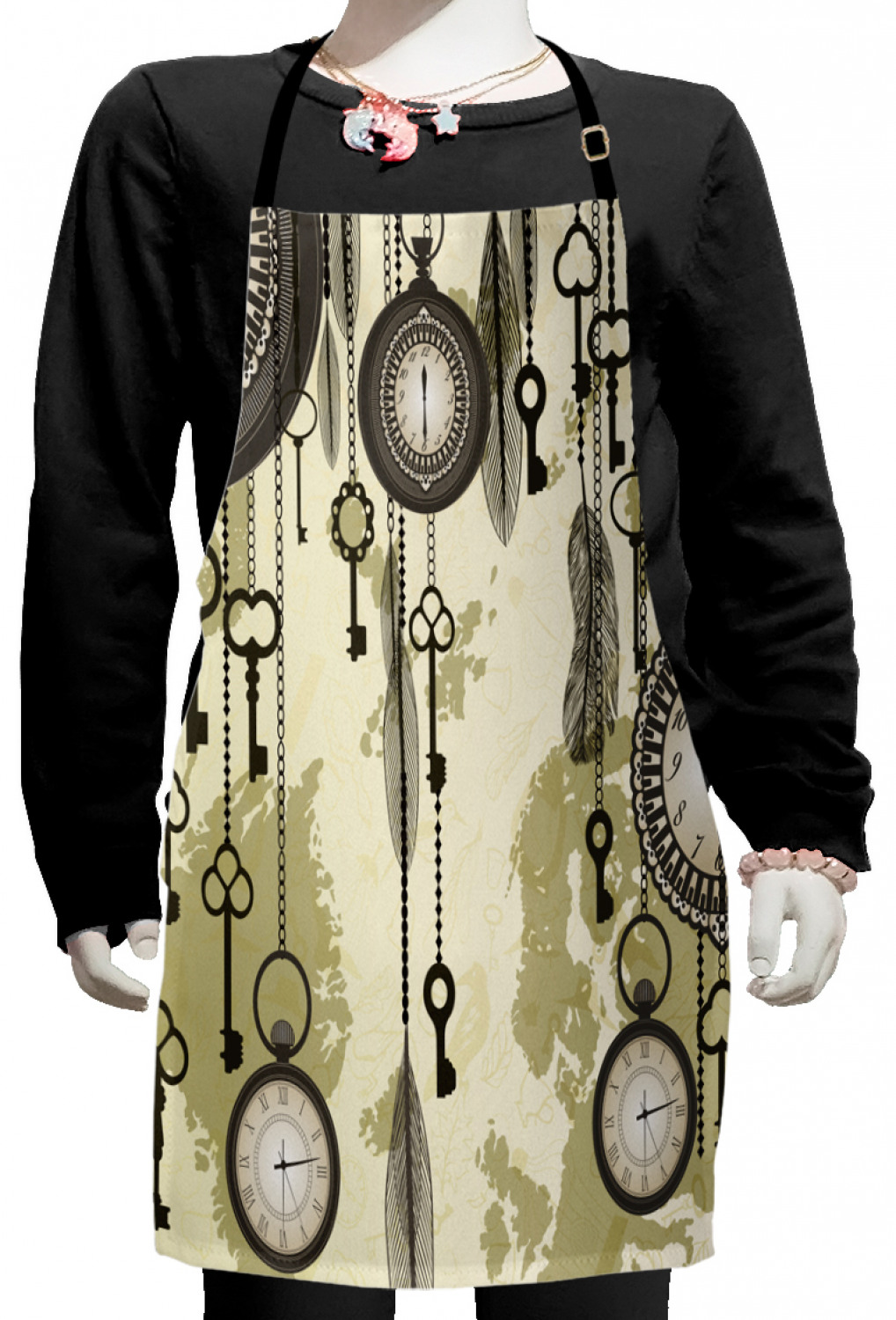 Orphan Apron Antique Kids Apron, Old Days Design 20s Cultural Items and Tribal ...