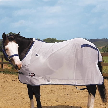 Weaver Leather White Fly Sheet – UV Reflective Mesh for Turnout 72