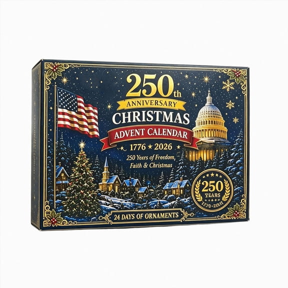 250th Anniversary Christmas Advent Calendar 2026 America 250th Anniversary Christmas Advent Calendar For Family Christmas Celebration