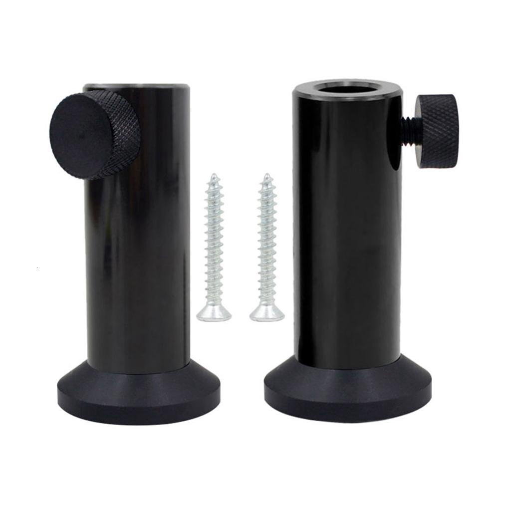 Fishing Chair Umbrella Stand Bracket - 360° Adjustable Rod Holder With Lure Tray & Flashlight Mount (Black)