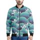 thumbnail image 3 of Chaquetas con estampado 3D de olas del océano vintage, ropa para hombre, sudadera holgada de primavera, chaqueta bomber informal con cremallera, ropa de calle, abrigo, 3 of 5
