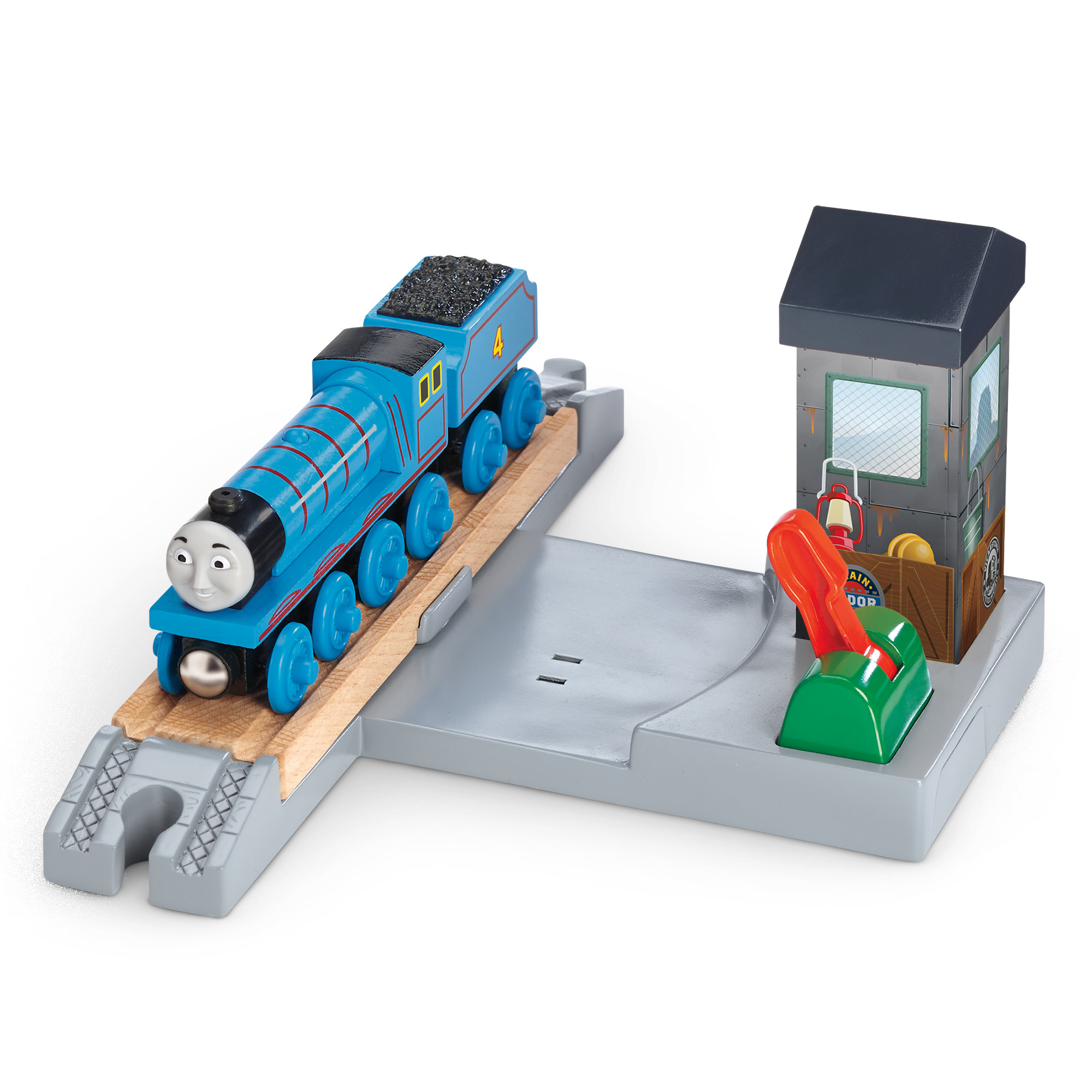fisher price wooden train set