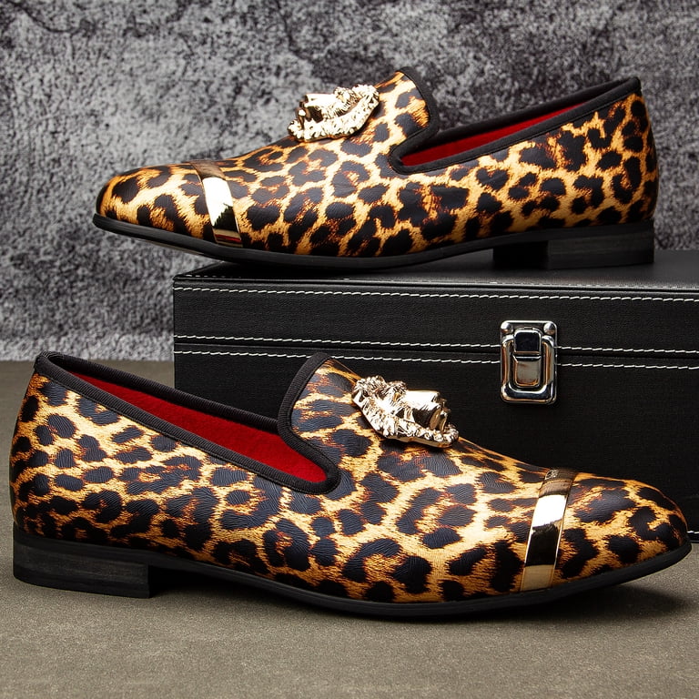 JITAI Penny Slip-on Loafer Luxury Leather Lined Shoes for  display picture 1