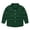 Dark Green, variant on Boys' Girls' Long‑Sleeve Collared Button‑Up Dress Shirt,Kids School Uniform Top,9‑16Y