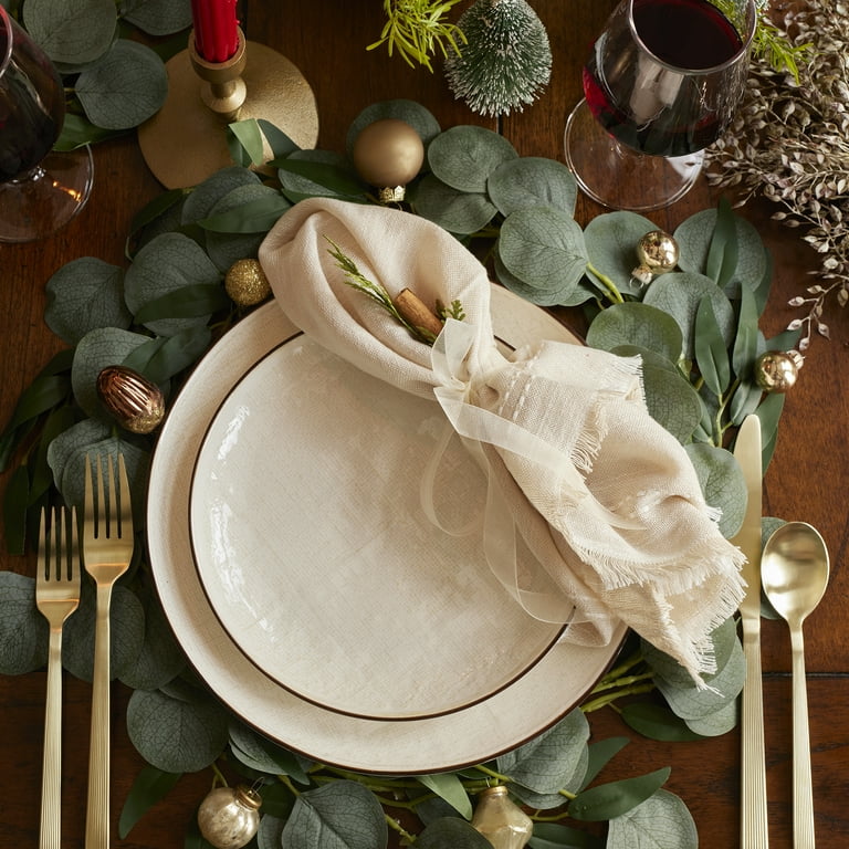 Free Shipping! Better Homes & Gardens Stoneware Cream Murphy 12