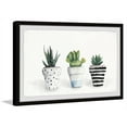 thumbnail image 2 of Parvez Taj Succulent Trio II Framed Painting Print, 2 of 6
